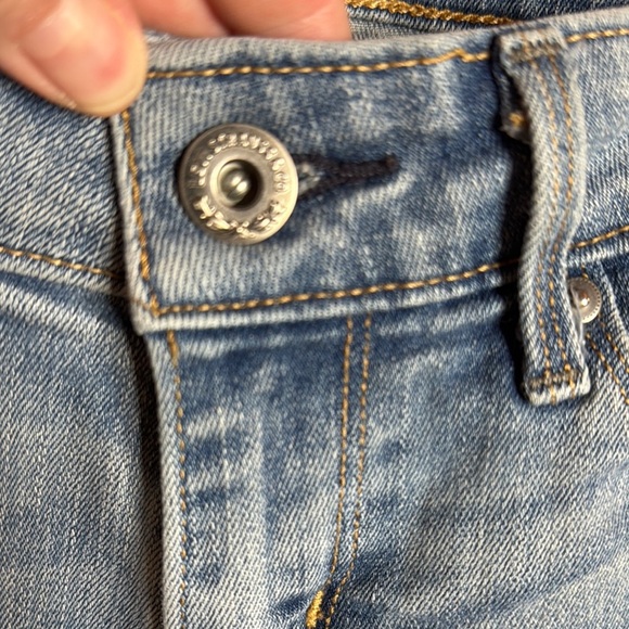 Levi’s Slight Curve Modern Rise Bootcut Skinny Light Blue Women's Jeans Size 26 - Picture 4 of 10